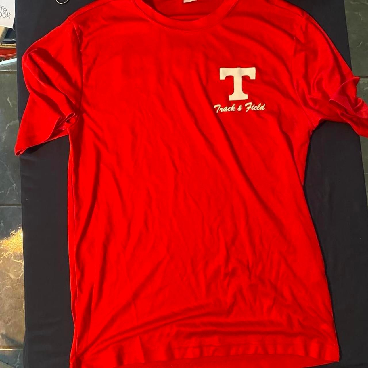 SportTek Active Dry Womens Red Athletic Shirt SportTek Active Dry Womens Red Athletic Shirt